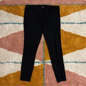 Ann Taylor Loft Pointe Black Pants